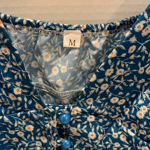 SHEIN spaghetti strap v-neck mini sundress Medium - Picture 7 of 8